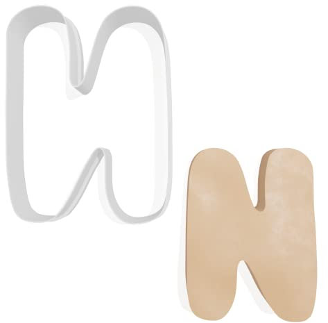 Cortador de Galletas Letra N - 3 Tamaños