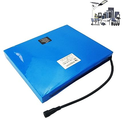 WILLQ 12.8V Solaire Réverbère Batterie Au Lithium 12V 10AH 15AH 21AH 30AH Photovoltaïque LiFePo4 Batterie LED Réverbère Plat Batterie