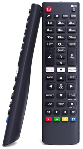 Universal Remote Control for LG TV Remote, GOUYESHO Remote Control for All LG Smart TV OLED LCD LED HDTV 3D 4K AKB75095308 AKB75095307 AKB7415324 Lg Remote Control For TV with Shortcut Buttons