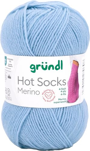 gründl Hot Socks Merino Sockenwolle 50g 200m Merino Polyamid 2,5-3,0