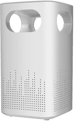 Liten luftrenare sovrum, bärbar luftrenare för husdjur, tyst USB-luftrenare, tar bort luftburna föroreningar, damm, pollen, lukt och tyst sovläge för sovrum