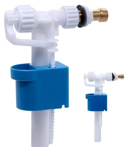 WYYFXY Vanne de remplissage universelle - Raccordement en laiton - Pièces de rechange - Quantité d'eau réglable - Économie d'eau - Silencieux