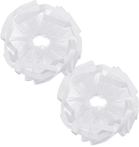 AOOTUERL Candle Drip Catcher, Pack of 2, Drip Protection Communion Organza Garland, for Communion, Christening, Wedding, DIY, Christmas