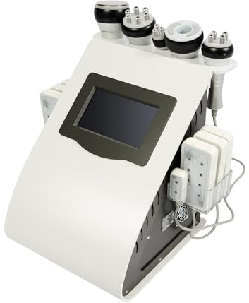 Cellulite Massagegerät 40K Multifunktionaler Fettverbrenner Ultraschall Radiofrequenz Gerät Mehrere Modi Einstellbar Abnehmen Geräte Bauchfett Weg Gerät, für Salon Spa Ausrüstung Heimgebrauch
