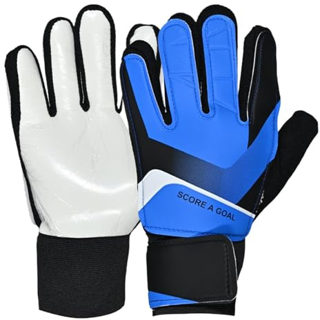 Guanti da portiere in lattice, per ragazzi, ragazzi, adulti, , bambini, antiscivolo, con presa forte