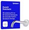Duravit Universal Duscharm, Duscharmatur Wandbefestigung, Brausearm 210 mm, Duschbrause rund, Chrom