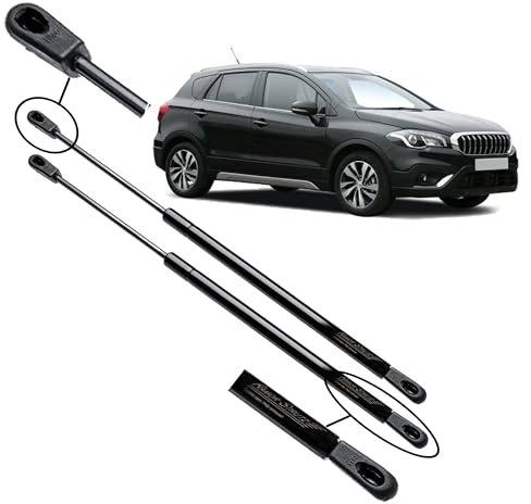 Ramor Strutz 2x Gasfeder Dämpfer Heckklappe Kompatibel mit Suzuki SX4 S-Cross 2012-2021. Gasdruckfeder Heckklappendämpfer Ersatz für 8185061M00 und Andere.