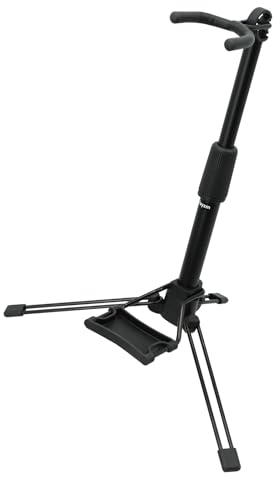 Rayzm Elektrischer Blasinstrumentenständer/EWI-Ständer, Verstellbar, Tragbar, Faltbar, Metall, Aerophon-Ständer für Digitale Blasinstrumente