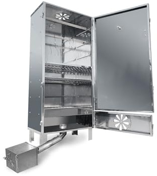 Firend GOLIATH+ PLUS STRONG ISOLIERT Räucherofen/Räucherschrank Räucherkammer Räucherei aus Edelstahl Premium + Zubehör