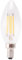 Swiixxer Dimmbare E12 4W COB Kerze Flamme Filament LED GlüHbirne Lampe 10 X 3,5 cm