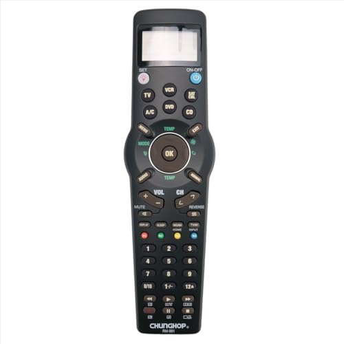 Lafeier RM991 Télécommande universelle intelligente d'apprentissage multifonction pour TV, DVD, CD, magnétoscope, SAT/câble et A/C