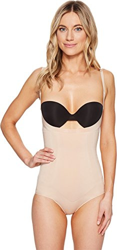 SPANXsculpt OnCore Open-Bust Brief Bodysuit - Sculpting Body Shaper for Women - Level 4 Compression - Adjustable Straps