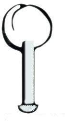 Viadana Perno INOX 5x15 Senza anello (SS Clevis Pin Without Ring 5mm x 15mm)