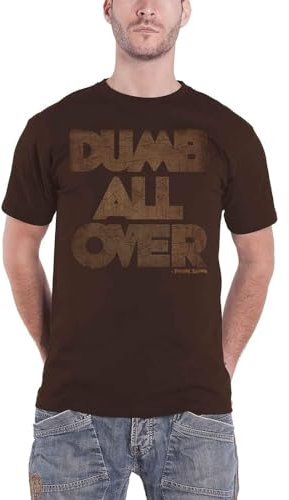 Frank Zappa Unisex - Adulto ZAPTS17MBR01 T-Shirt, Brown, Piccolo