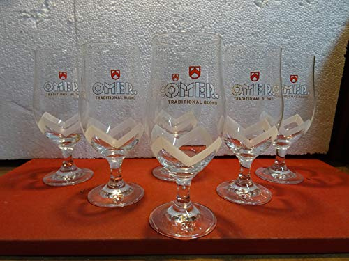 TIGREBOCK 6 Verres Saint OMER 50cl ht 20.50cm