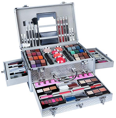Chawho Schminkset mit Vanity Fall, für Party, Casual-Make-up & Hochzeits-Make-up, MissY 1#