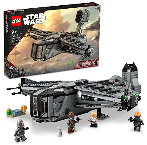 LEGO Star Wars The Justifier 75323, Buildable Toy Starship with Cad Bane Minifigure and Todo 360 Droid Figure, The Bad Batch Set, Gifts for Kids, Boys & Girls
