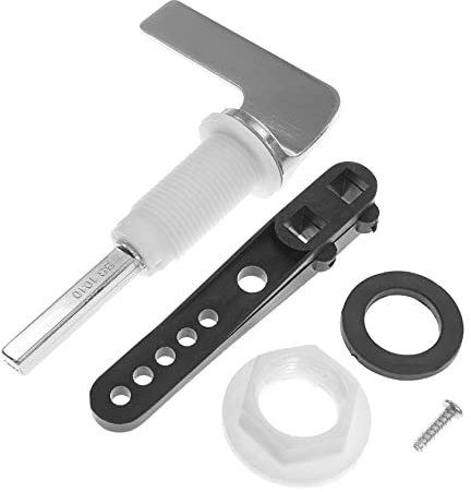 HEMOTON Toilet Tank Wrench Replacement Kit for Toilet Handle Flush Lever Bathroom Accessories for
