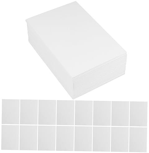 TEHAUX 200stücke Kraftpapier-postkarten Zum Ausfüllen Leere Grußkarten Aus Hochwertigem Material Blanko-postkarten Zum Versenden Leere Briefkarten Für Diy-nachrichten