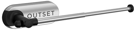 Outset magnetisk roterande pappershandduksställ med papperskorgar för grill och kök