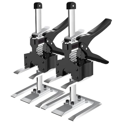 nmbhus Handhebewerkzeug, Arbeitssparender Armheber, Türverkleidung, Trockenbau-Hebeschrank, Plattenheber, Fliesenhöhenversteller, Aufzugswerkzeug(2 Pack Upgraded)
