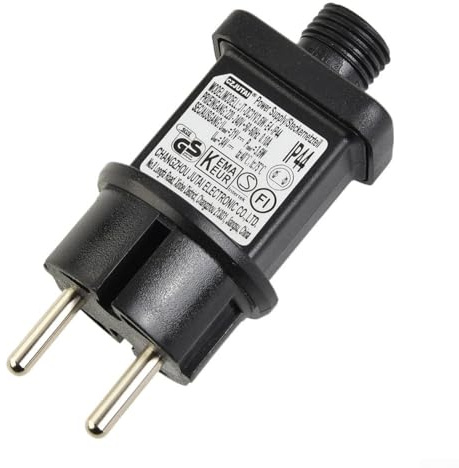 zeroupshop 31V 3,6W Transformator LED Treiber IP44 Netzteil Adapter Mit Timer 8 Modelle Für Blinkende Lichter Lichterketten Eiszapfen Lichternetze(1pcs)