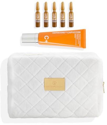 GERMAINE DE CAPUCCINI - Daily Express Timexpert Radiance C+ Aufhellende Antioxidans-Emulsion 50 ml + Flash Lift Feuchtigkeitsspendendes Gesichtsserum (5 x 1 ml)