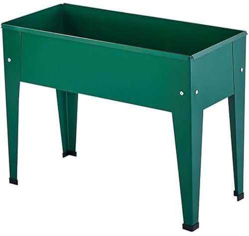 YORKSHIRE HOMEWARE Raised Beds for Garden | Metal Elevated Planter Box with Legs for Flowers, Vegetables, Herbs | Perfect for Patio, Balcony & Garden | Grow House for Indoor or Outdoor Use