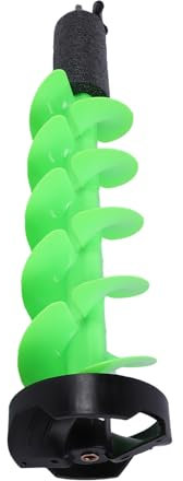 Walfront Tarie de Jardin Longueur du Bit de Perceuse 29 Pouces, Diamètre 8 Pouces de Forage pour Plantation pour Les Couches de Glace épaisses en Eau Profonde