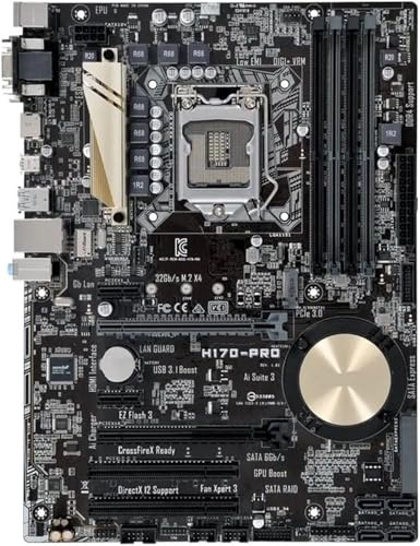 schede madri Fit For ASUS H170-PRO Intel H170 LGA 1151 DDR4 64GB Supporto I3-7100 I3-6100 I5-6400T I5-6600 I7-6700 I7-7700T