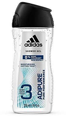 Adidas Gel Douche AdiPure pour Homme - Lot de 4 (4 x 250 ml)