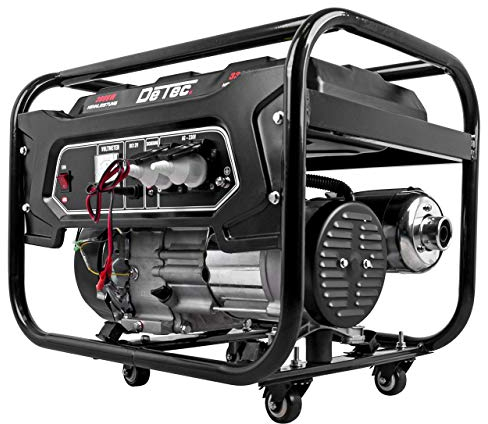 DeTec.Generatore a benzina - Generatore di corrente - Gruppo elettrogeno di emergenza da 3,3 kW / 3300 W 230 V
