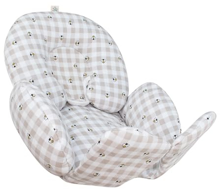 JYOKO Kids Reductor Universal Bebé 2 Piezas, Algodón Orgánico, para Cochecito y Silla de Coche Grupo 0, Hecho en Barcelona, Picnic Vichy
