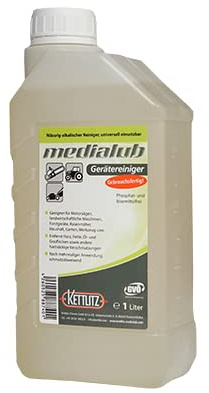 1 Liter Sägekettenreiniger KETTLITZ-Medialub Gerätereiniger Gebrauchsfertig Universalreiniger, Alkalischer Reiniger für Motorsägen