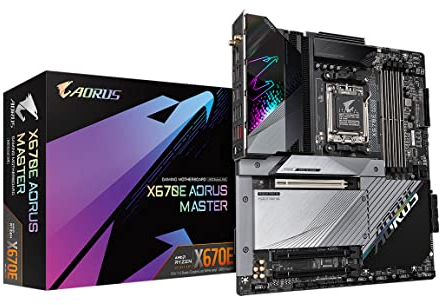 GIGABYTE X670 AORUS Elite AX (AM5/LGA 1718/AMD/X670/ATX/DDR5/Quad M.2/PCIe 5.0/USB 3.2 Gen2X2 Type-C/AMD WiFi 6E/2.5GbE LAN/Q-Flash Plus/M.2 EZ-Latch/Placa Base para Juegos)