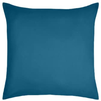 STOF - Pillowcase - Size 63 x 63 cm - 100% Cotton Oeko-Tex Certified - Excellent Quality - Colour Petrol - Model Eden - Home Bedding Soft and Comfortable - Unisex - Unisex