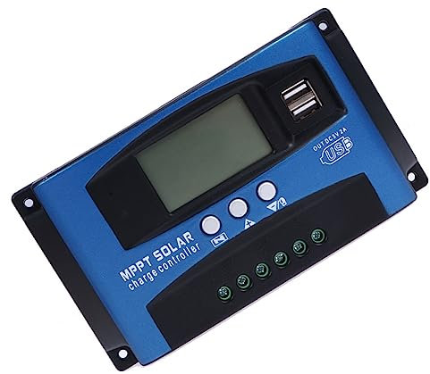 Contrôleur Solaire 30a 12v 24v en Plastique, Régulateur Intelligent
