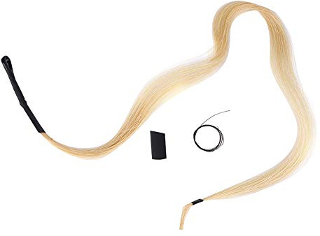 Crini per Erhu, BY304 Capelli Durevoli di Equiseto Accessorio per Crini per Erhu per Strumenti per Violino, Viola e Violoncello