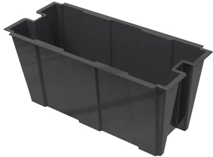 Sicignano | Fioriera Interna per Separè, Capacità 63 lt, 79x35x37h cm - Adatta per Fioriere con Spalliere Separè e Arredo - Vaso per Piante, Plastica - Fondo Forabile per Scolo Acqua (1 Pezzo)