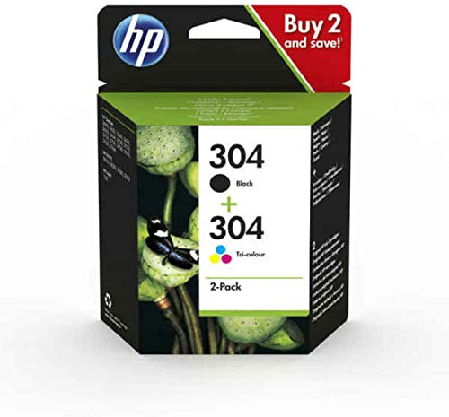 Hewlett Packard HP 3JB05AE Nr. 304 Schwarz/3 Farben