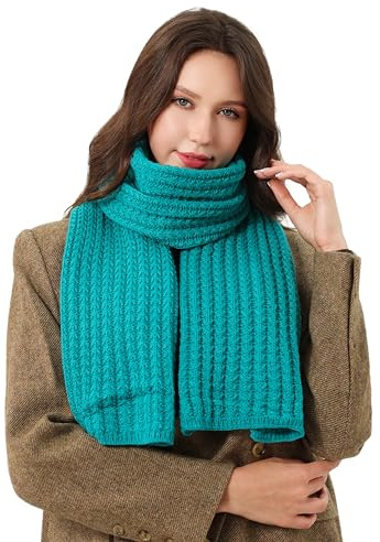 DonDon Schal Damen Winter Winterschal Strickschal