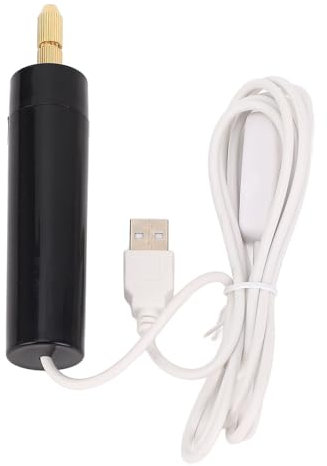 Mini Trapano a Mano Elettrica, USB Multifunzionale 11000 Giri/Min Senza velocità di Carico, Macinacapelli Portatile Portatile, Taglio, Intaglio, Fresatura, Levigatura