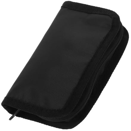 DEARMAMY 13 Piezas Bolsa De Almacenamiento Para En Diabéticos Pequeño Bolsas De Almacenamiento - Bolsa De Almacenamiento Caso Black 420dpvc
