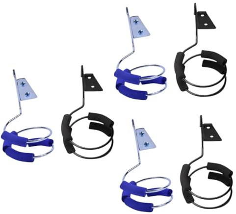 VALICLUD 3 Sätze Haartrocknerhalter Lockenwickler Fönhalterständer Für Haartrockner Wandmontierter Haartrocknerständer Ringhalter Fön Hängeregal Rostfreier Stahl 2 Stück * 3