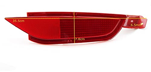 CatadióPtrico Trasero Parachoques Trasero Cola De Parachoque Lámpara De Reflector Luz Luz De Freno Luces De Niebla Derecha Izquierda Uso Apto Para FORD FIESTA MK7 2008 2010 2011 2012 2013 2013 2014 20
