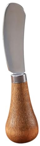 Didiseaon Spatule Bois Pour Fromage Coupe-fromage Portable Avec Manche Bois Outil De Cuisine Pratique Pour Épandeur De Beurre Et Confiture