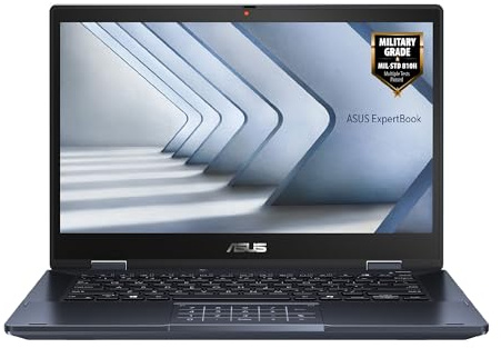 ASUS ExpertBook B3 Flip B3402FV-EC515XA 2-in-1 Laptop | Intel Core 5 120U | 16GB DDR4 RAM | 512GB SSD | 14 Full HD Touchscreen | Windows 11 Pro Education | Convertible Business & Student Laptop