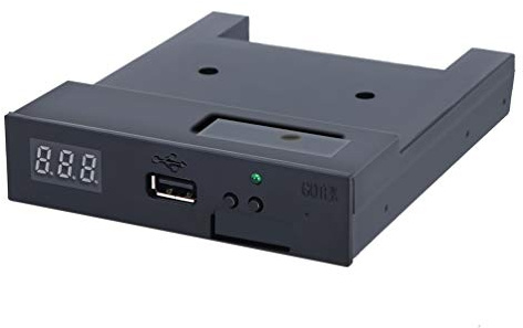 Unidad M44-U100 K emulador de disquetera USB para órgano electrónico unidad flash USB externo portatil, para le equipos de control industrial negro