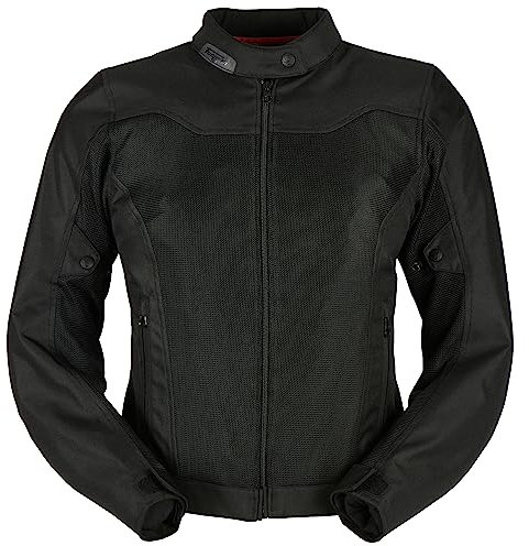Furygan MISTRAL LADY EVO D3O - BLOUSON/VESTE DE MOTO pour FEMMES - PROTECTION D3O - ULTRA VENTILATION - INSERTS RETRO REFLECHISSANTS - TOURING,URBAIN