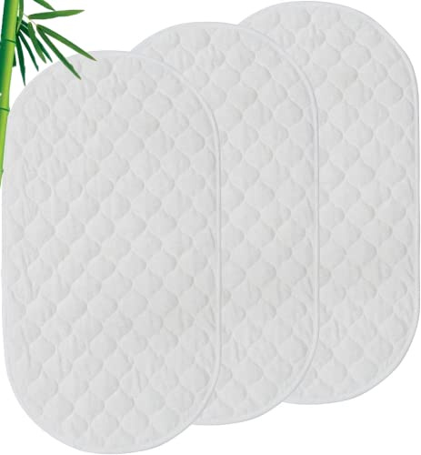 Waterproof Changing Mat Liners Quilted 3PCS Washable Reusable